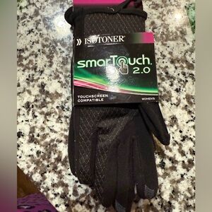 Isotoner SmartTouch 2.0 Touchscreen Gloves - Black